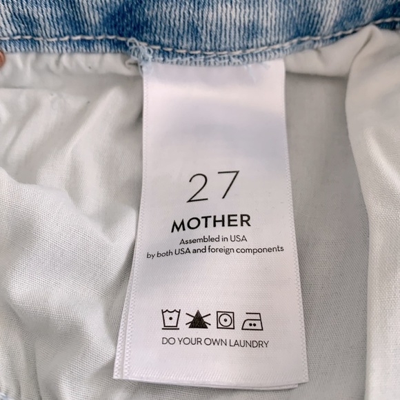 Mother Pixie Ankle Fray Action Shot Jean - Picture 14 of 16